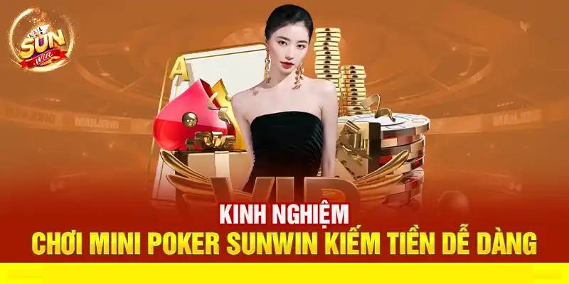 Mini Poker – Trai Nghiem Ca Cuoc Voi Phong Cach Moi La